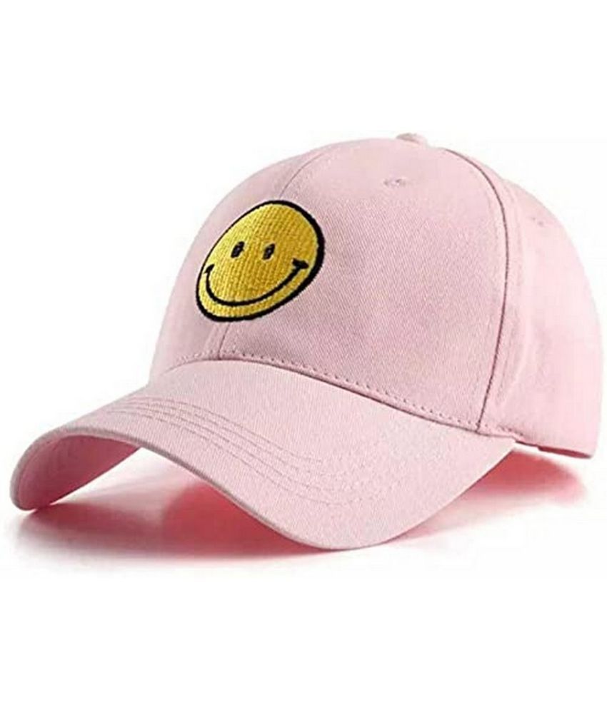     			Infispace Pink Cotton Blend Women's Cap ( Pack of 1 )