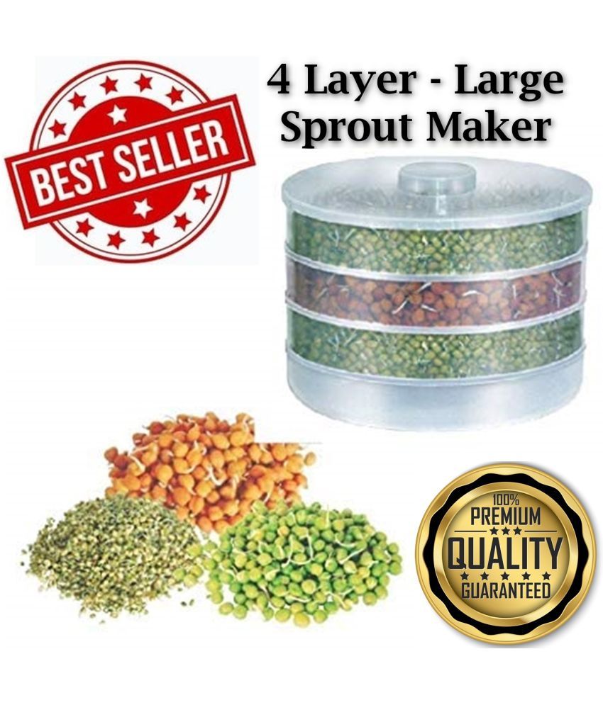     			Stysol Plastic 4 Compartment Sprout Maker