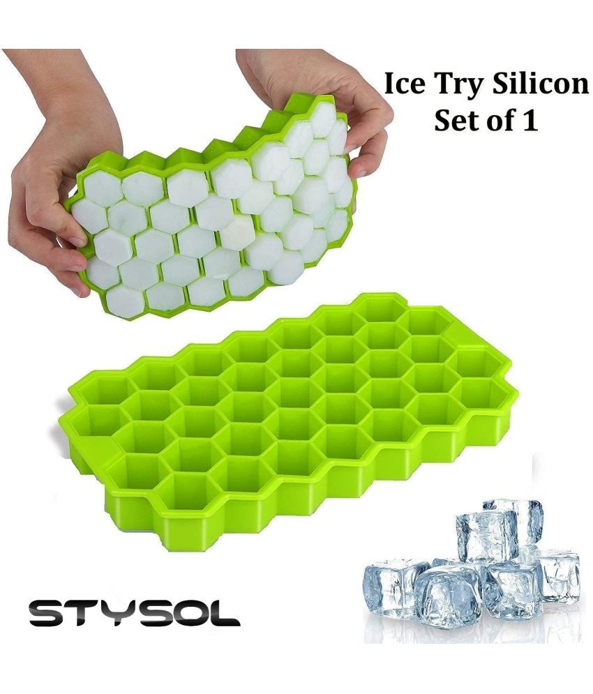     			Stysol Silicone ice Tray Light Green 1 Pcs