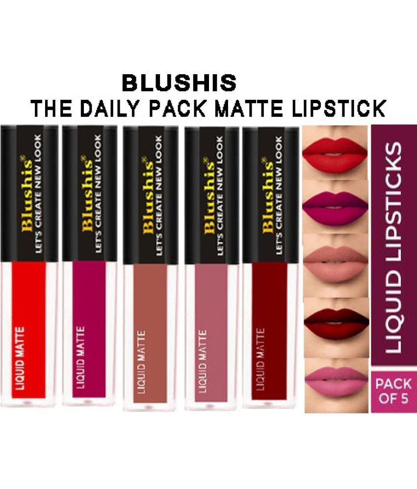     			BLUSHIS Multi Matte Lipstick 0.12