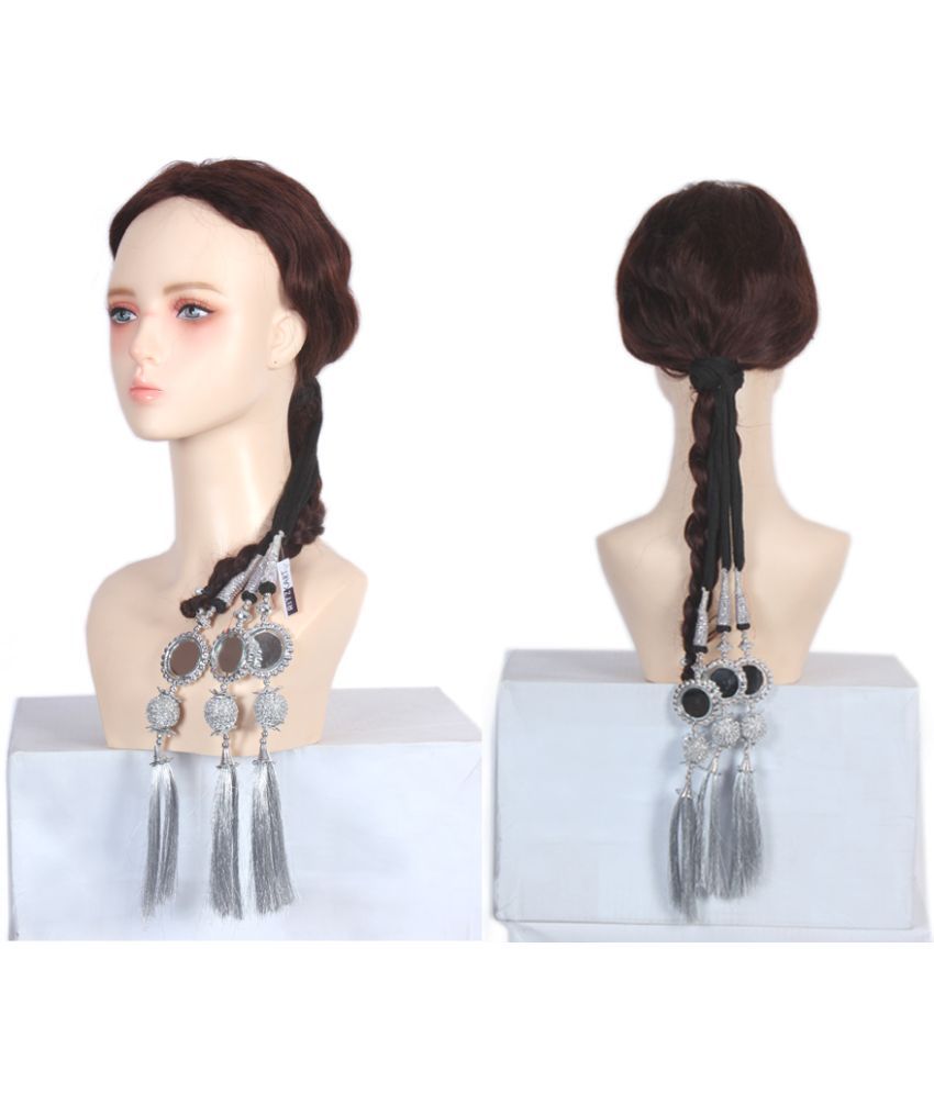     			RITZKART - Grey Hair Accessory Set