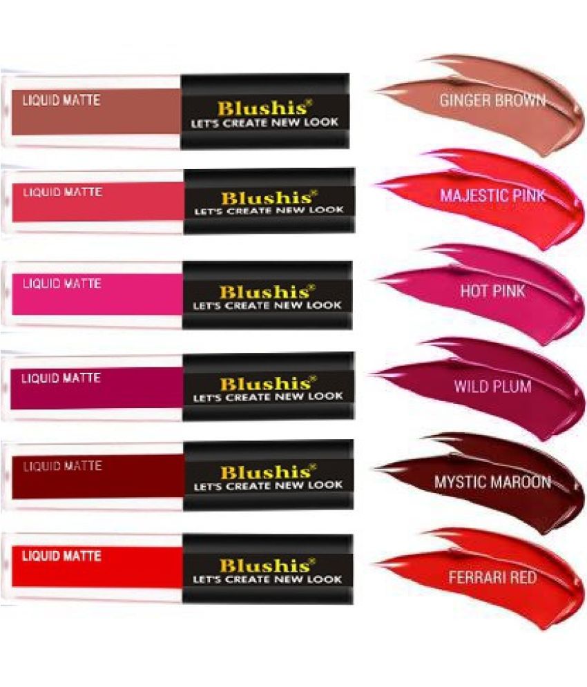     			BLUSHIS Multi Matte Lipstick 0.12