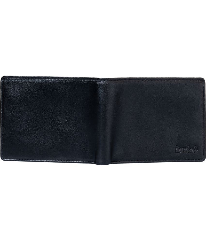     			HIDEFLIX PU Solid Men's Regular Wallet With 10 Slots For Card ( Black , Pack of 1 )