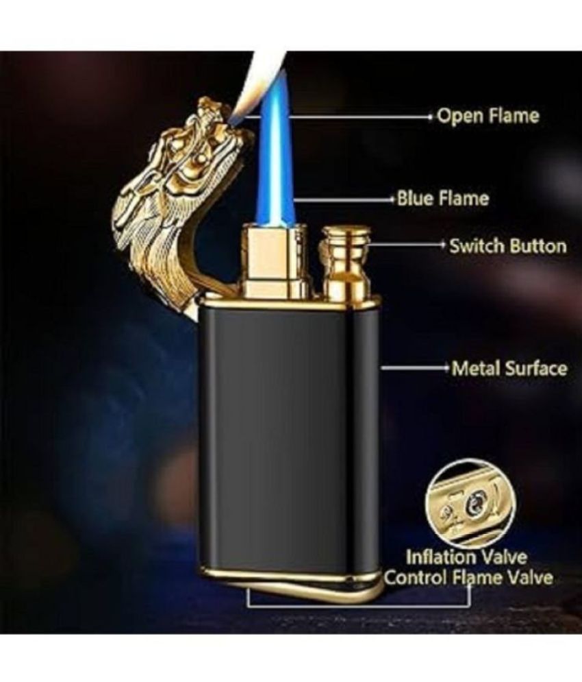     			Kadio Multicolor Aluminium Cigarette Lighter ( Pack of 1 )