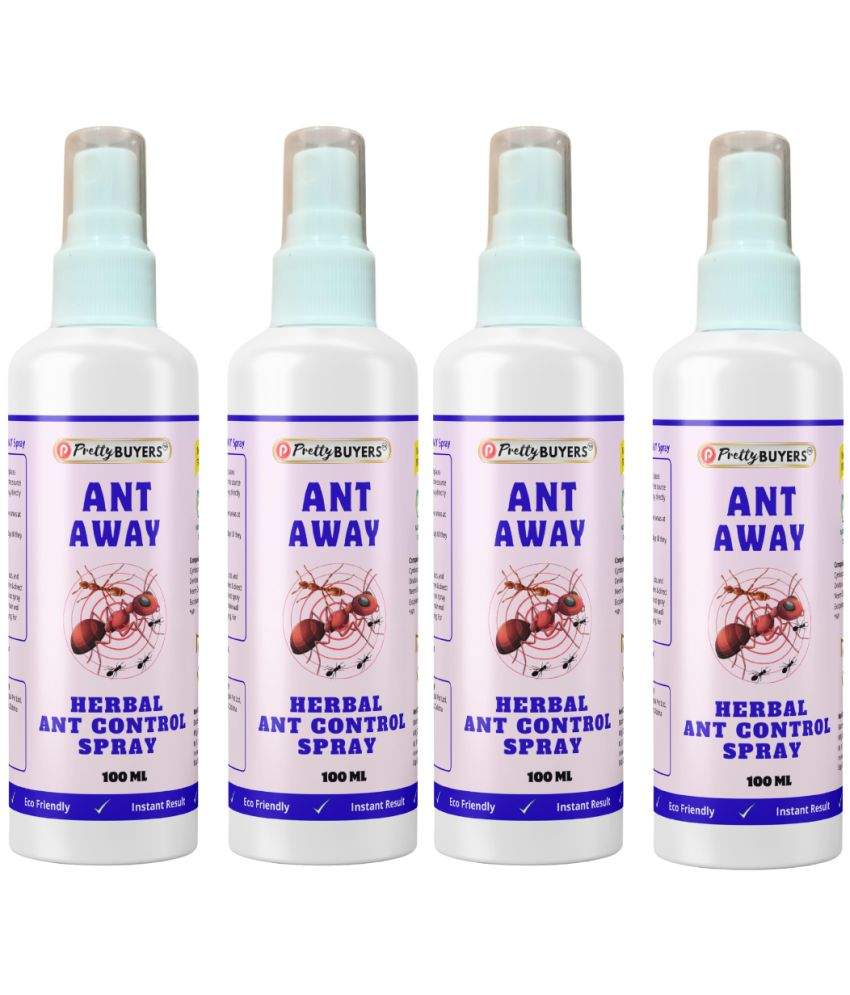     			PRETTYBUYERS All Insect Spray Herbal Ant Repellent Spray Pack of 4