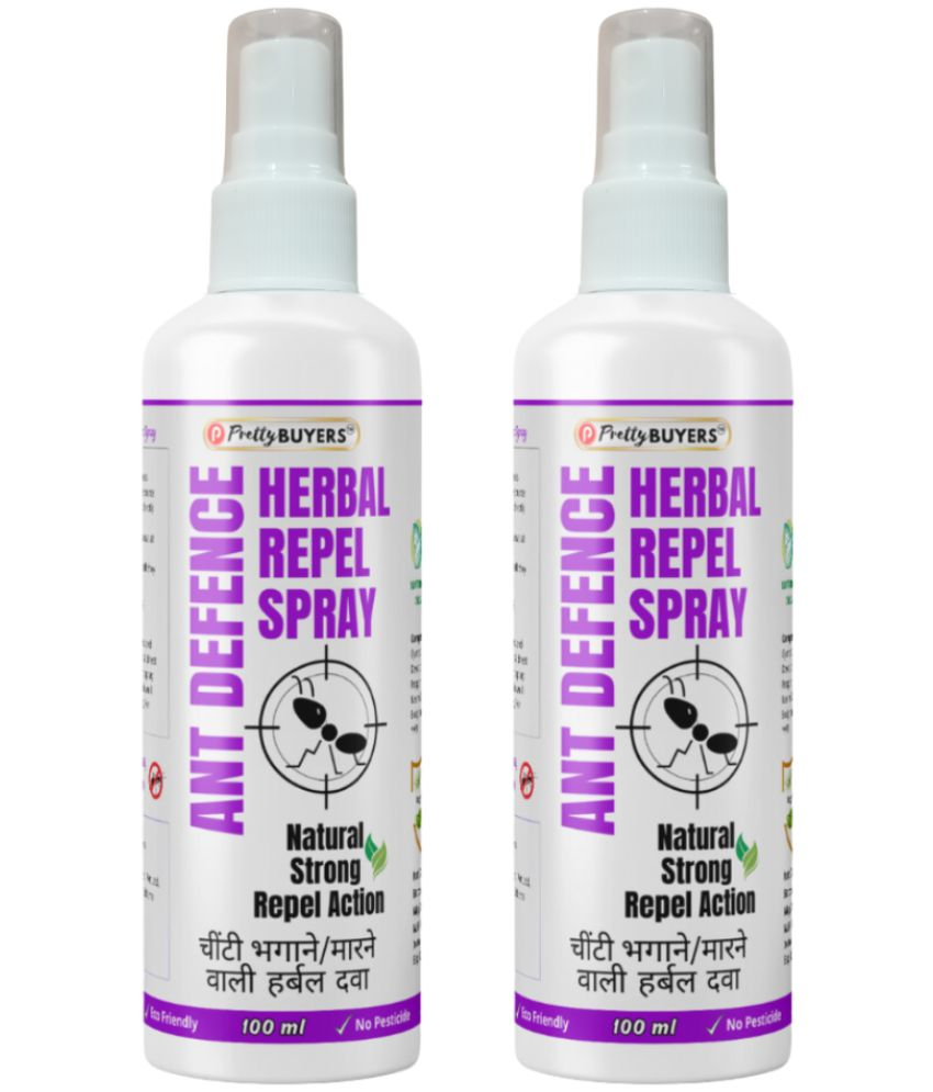     			PRETTYBUYERS All Insect Spray Herbal Ant Repellent Pack of 2