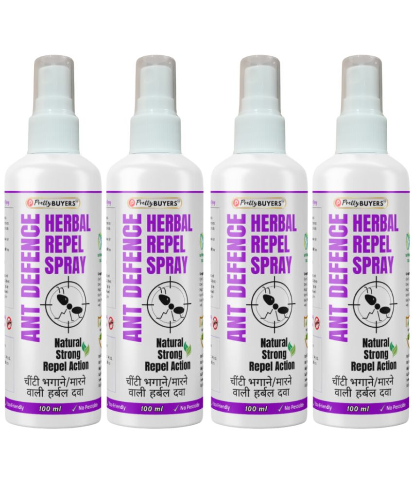     			PRETTYBUYERS All Insect Spray Herbal Ant Repellent Pack of 4