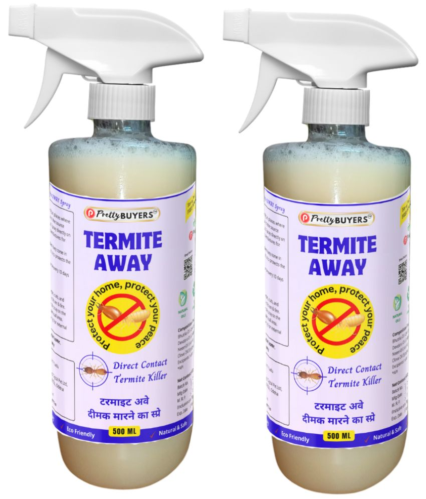     			PRETTYBUYERS Termite Spray Herbal Dimak Marne Ka Spray Pack of 2