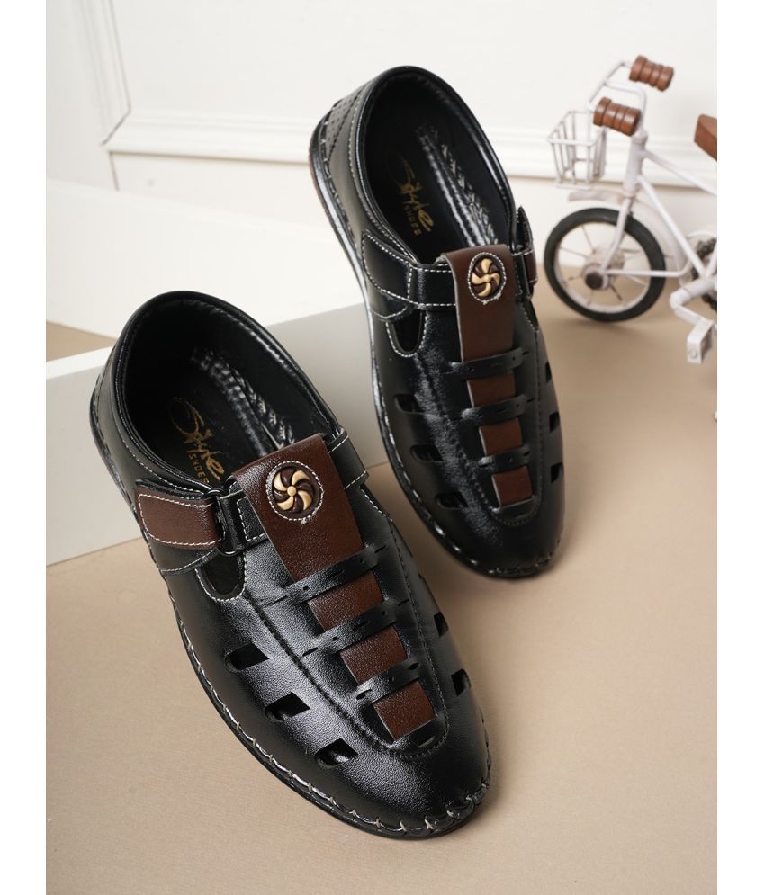     			Style Shoes Kids Boy Peshawari Sandals