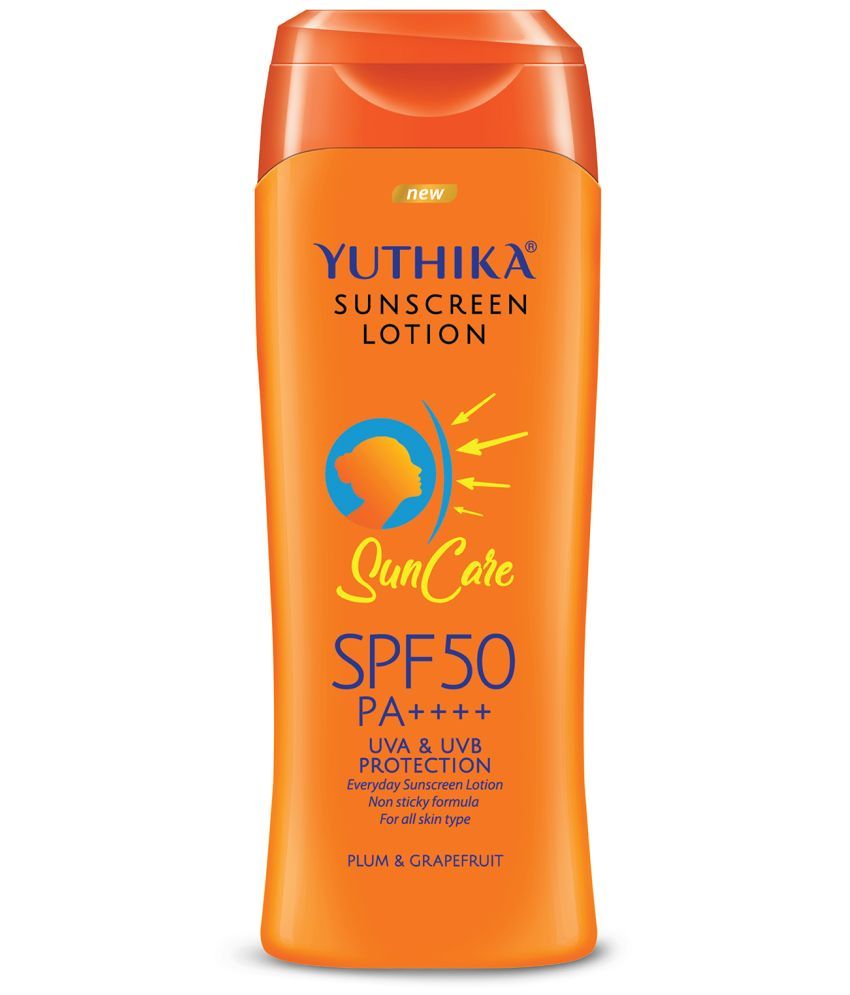     			Yuthika SPF 50 Sunscreen Lotion For All Skin Type ( Pack of 1 )