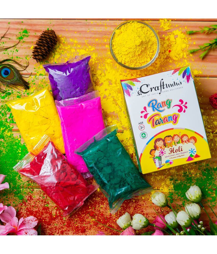     			eCraftIndia Multicolor Powder Holi Colour