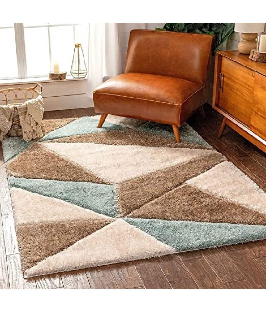     			ANABIA CARPET Multi Polyester Carpet Geometrical Other Sizes Ft