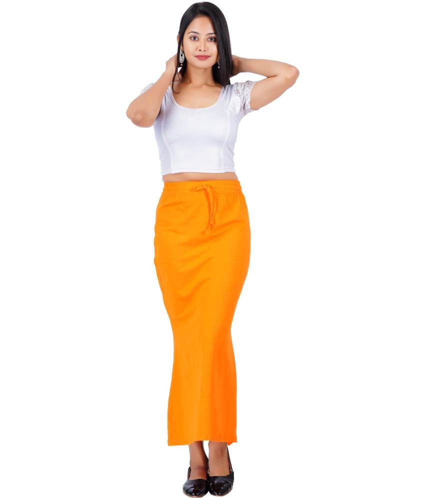     			Aulika Pack of 1 Cotton Blend Women's Tummy Tucker ( Orange )