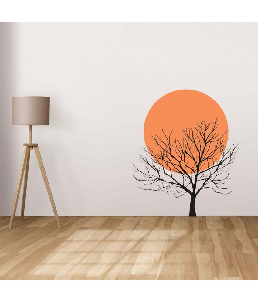     			Inkfence Wall Sticker Nature ( 100 x 60 cms )