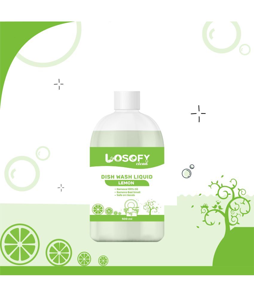     			LOSOFY CLEAN Glass Cleaner Liquid Natural 500 mL