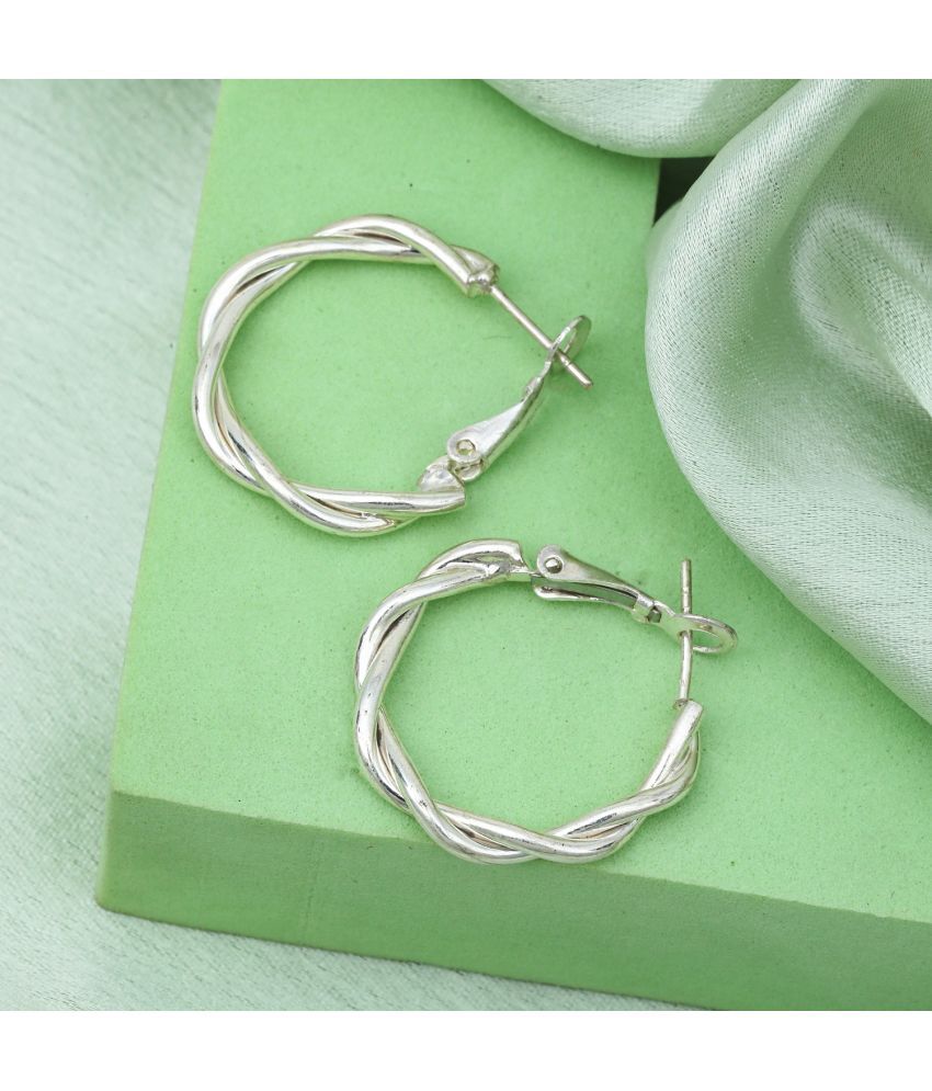     			Maira 925 Sterling Silver Silver Earring