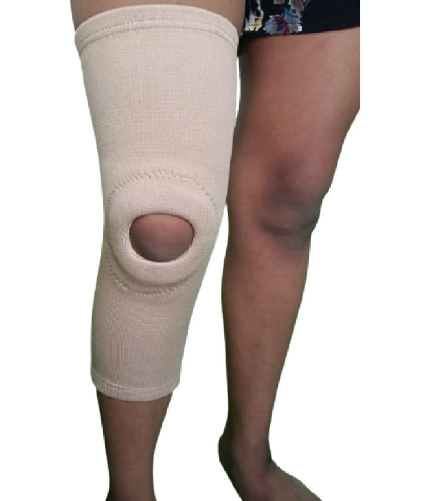     			Medtrix Unisex Sports Knee Supports Single Beige ( M - Size )