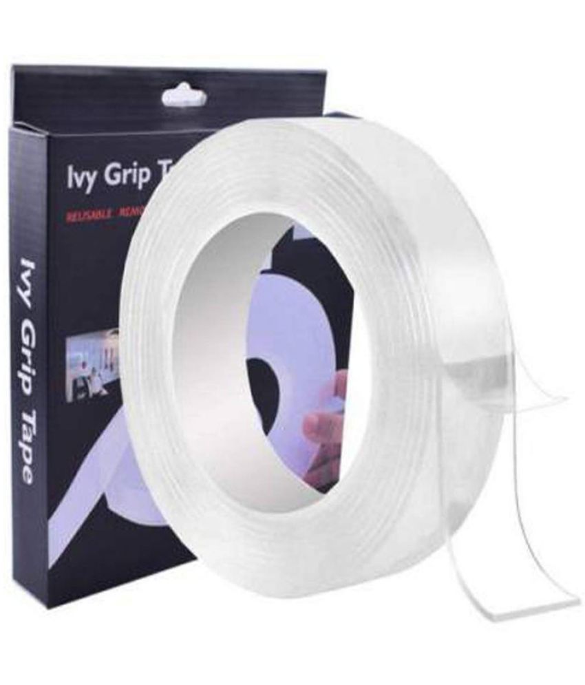     			VM SHOPPING MALL Transparent Double Sided Nano Tape ( Pack of 1 )