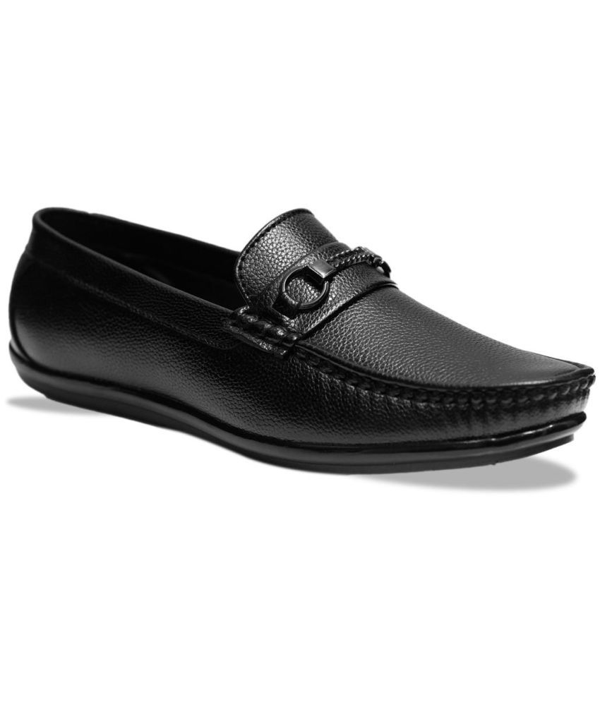     			ATERNA Black Men's Slip on