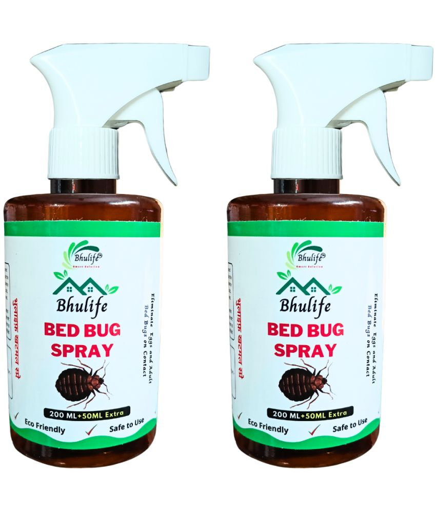     			Bhulife Bed Bug Spray Bedbug Repellent Spray Pack of 2