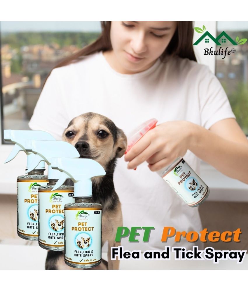     			Bhulife Tick Spray Herbal Pet Protect Spray Pack of 3