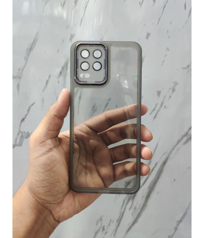     			Case Vault Covers Silicon Soft cases Compatible For Silicon Realme 8 pro 4g ( )