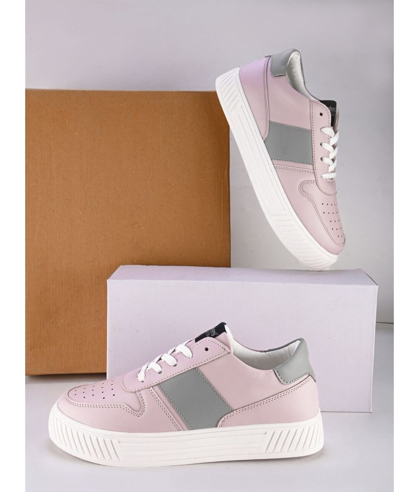     			Fentacia Pink Women's Sneakers