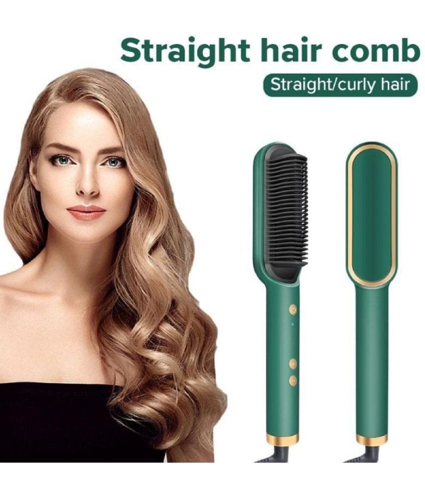     			Gjshop  Straightening hair Green Hair Straightener