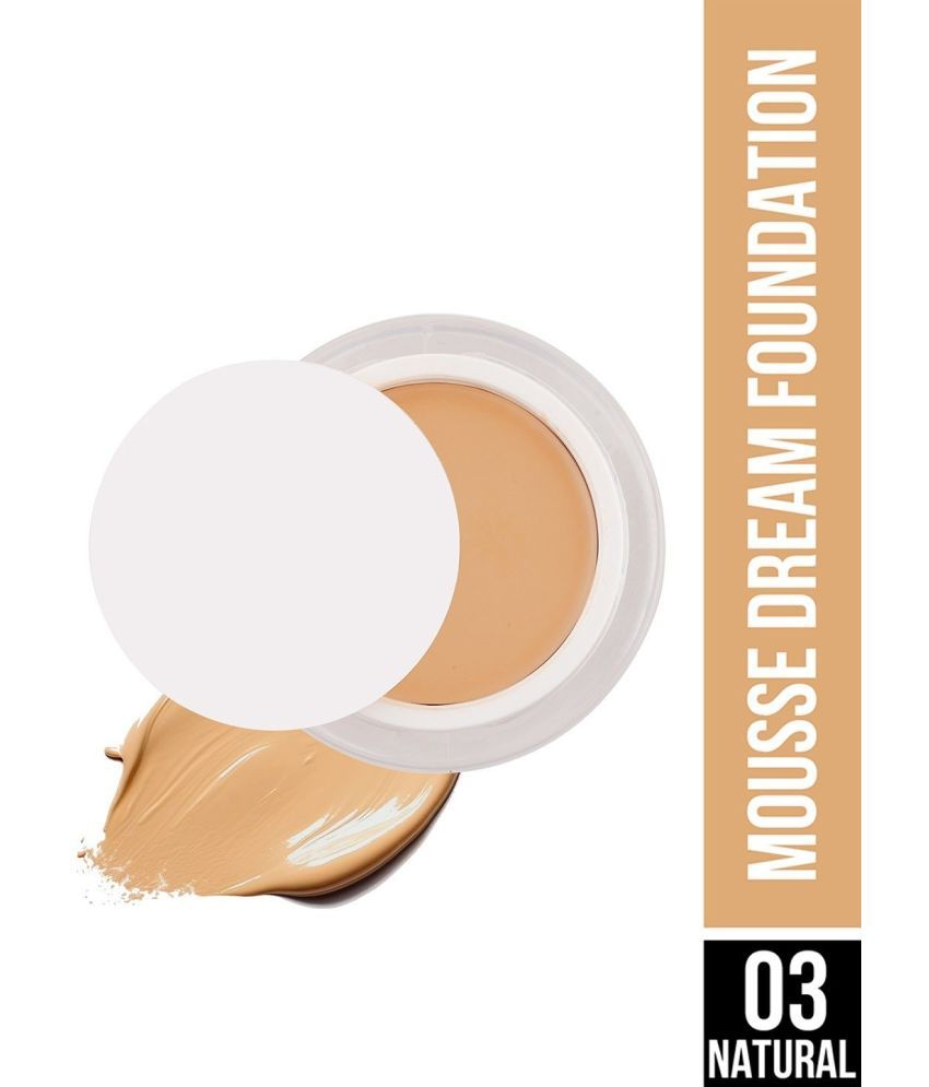     			Hilary Rhoda Matte Cream For All Skin Types Skin Ivory Foundation Pack of 1