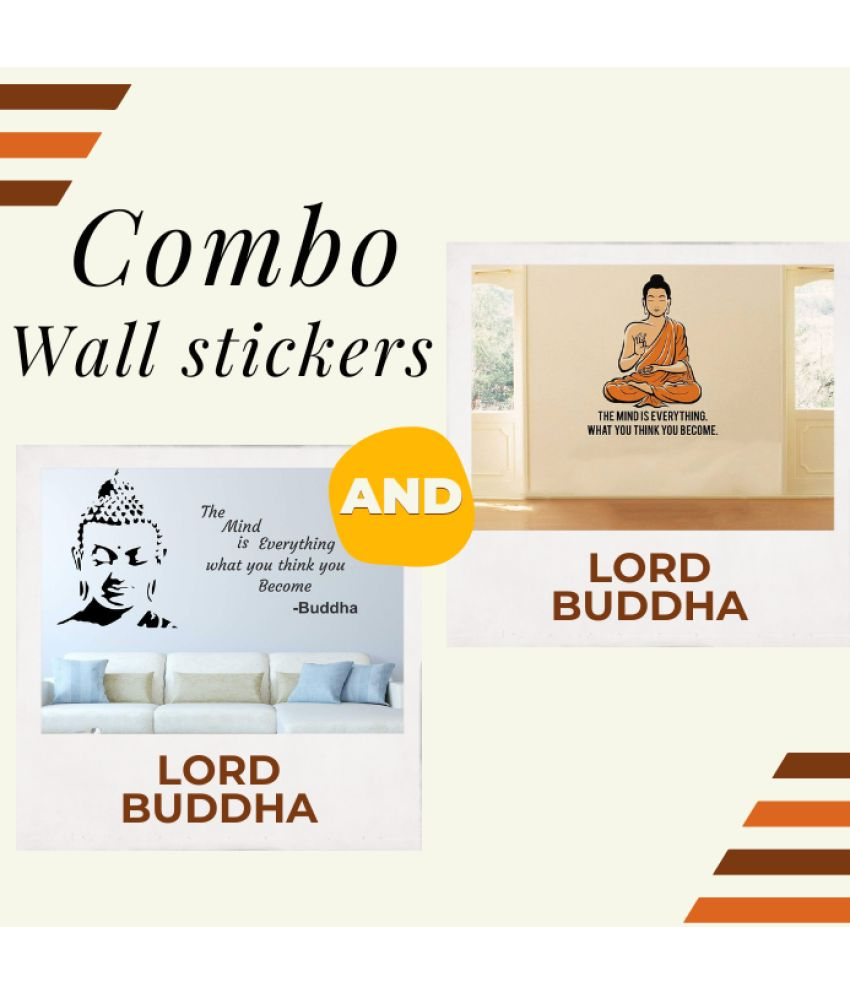     			Inkfence Wall Sticker Religious ( 60 x 115 cms )