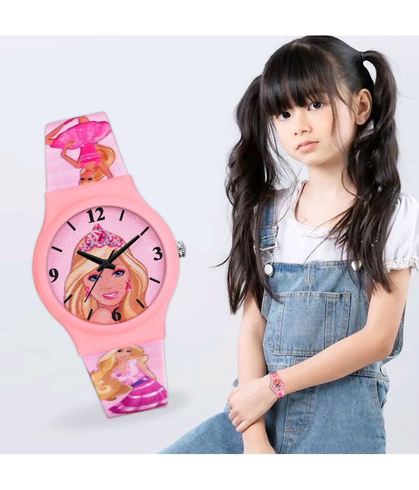     			Loretta Pink Dial Analog Girls Watch ( Pack of 1 )