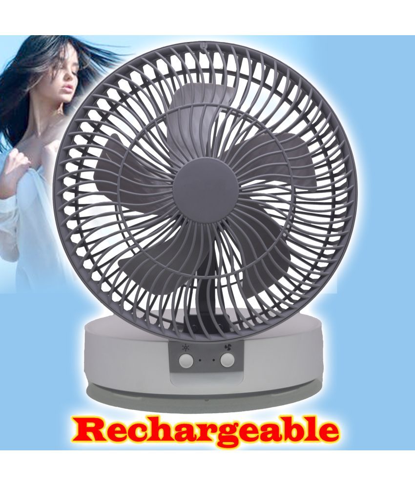     			Mini Table Rechargeable Fan