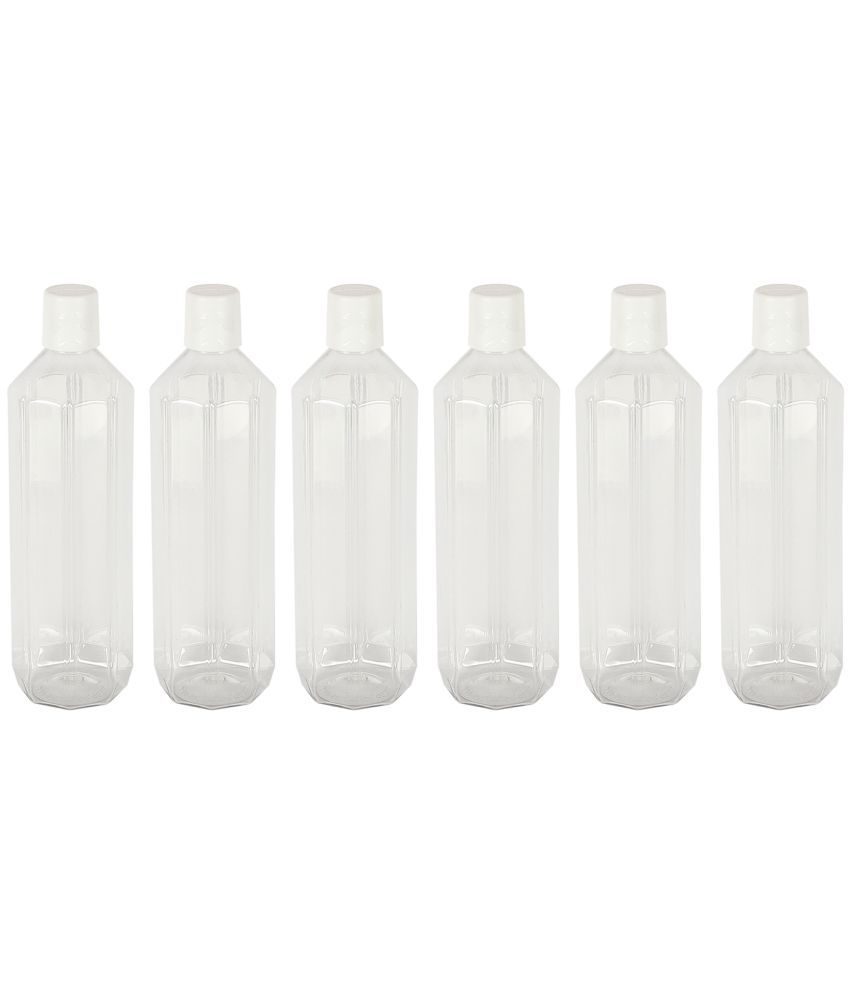     			PearlPet Gemini-blue Transparent PET Water Bottle 1000 mL ( 6 )