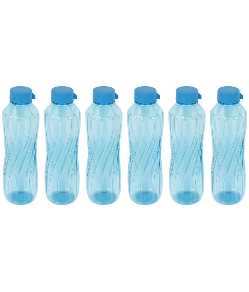     			PearlPet Lehar-1000ml Blue PET Water Bottle 1000 mL ( 6 )