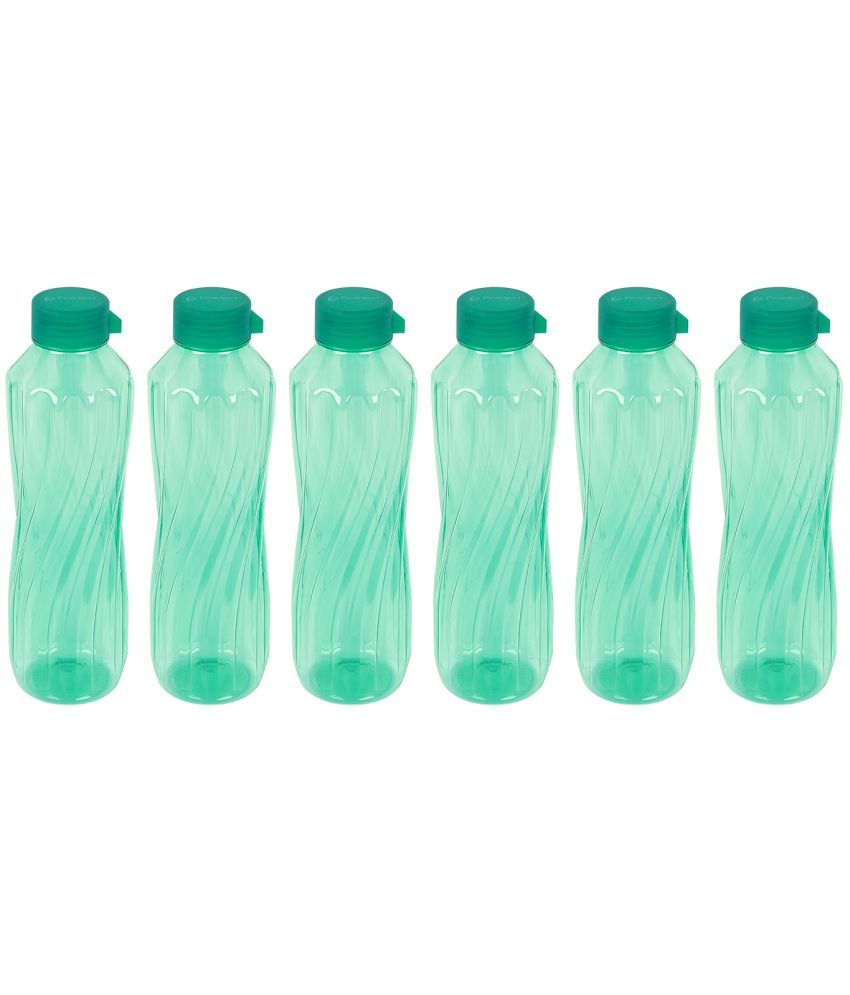     			PearlPet Lehar-1000ml Green PET Water Bottle 1000 mL ( 6 )