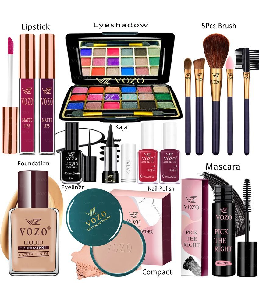     			VOZO Makeup Kit ( Lipstick, Nail Polish, etc )