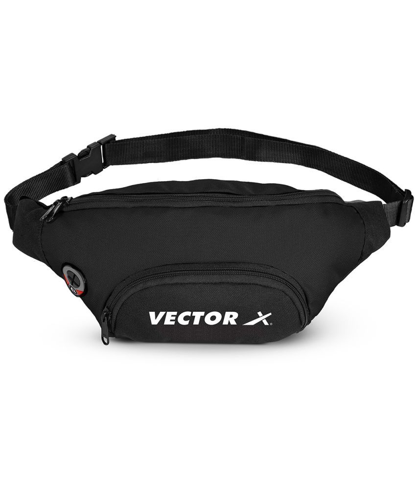     			Vector X Stylish Waist / Chest Bag with Adjustble Waist Belt, Pouch Sports Pack for Men and Women Premium Stitching, Handy,Versatile, Waterproof Bum Bag For Travel & Hiking