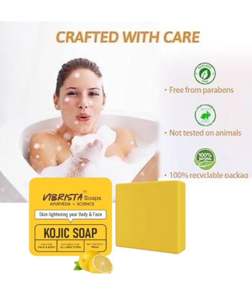     			Vibrista Skin Whitening Soap for All Skin Type ( Pack of 1 )