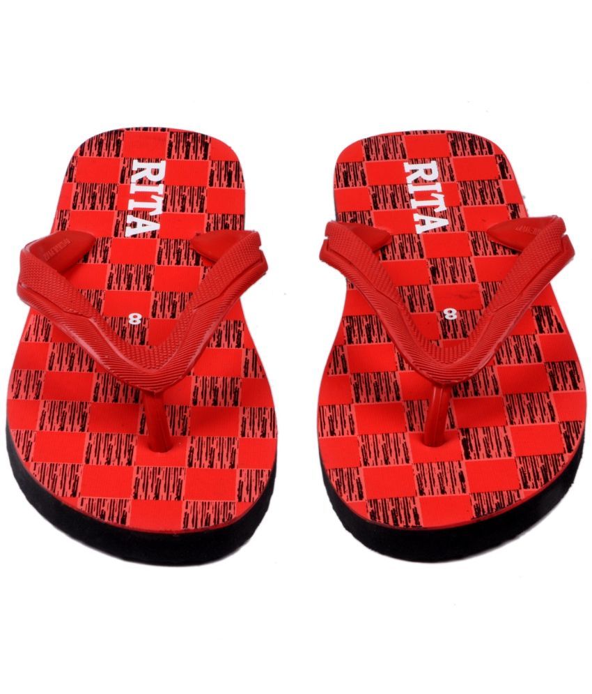     			METAMORPH X RITA Red Men's Daily Slipper