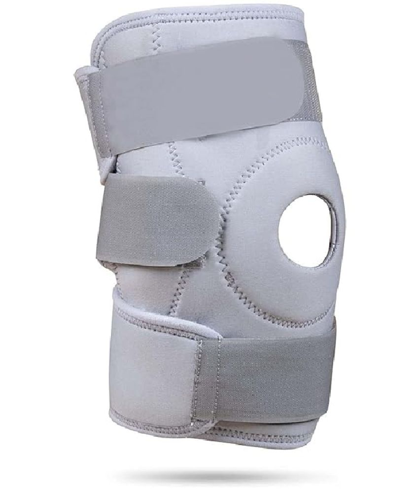     			Medtrix Unisex Sports Knee Supports Single Grey ( M - Size )