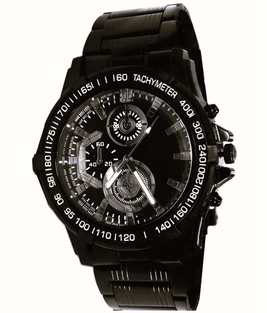     			Renaissance Traders Black Metal Analog Men's Watch