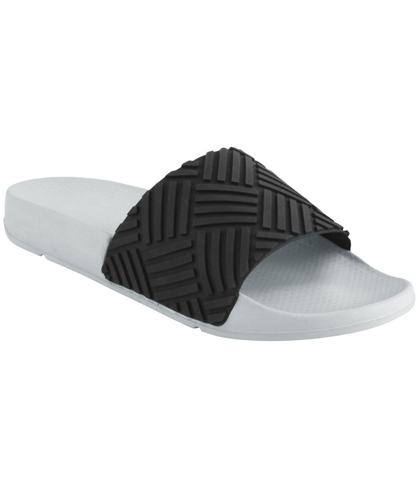     			Trulite Black Men's Slide Flip Flop