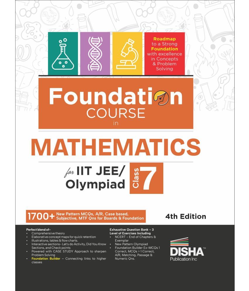     			Foundation Course in Mathematics Class 7 for IIT-JEE/ Olympiad - 4th Edition