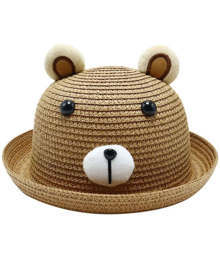     			Infispace Pack of 1 Unisex for Baby Hats ( Brown )