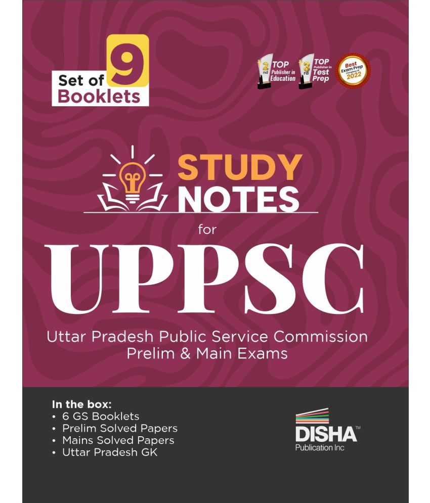     			Success Study Notes Package for UPPSC Uttar Pradseh Public Service Commission Prelim & Main Exams