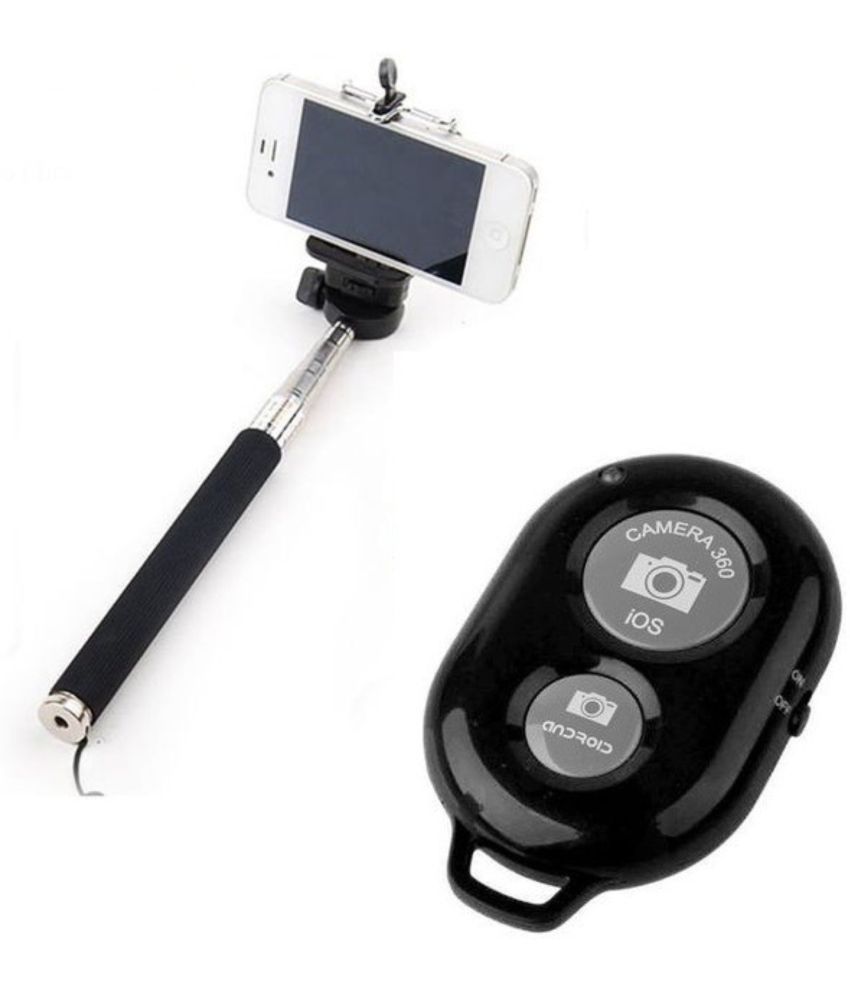     			A Connect Z Bluetooth Selfie Stick ( Black )