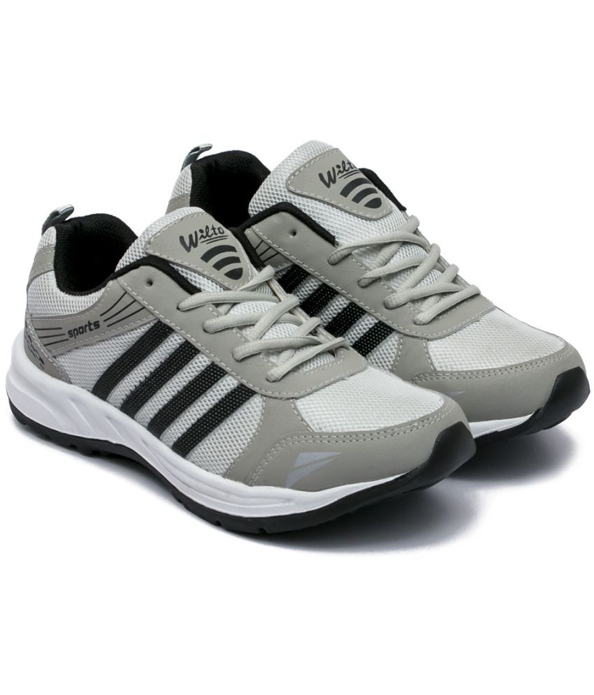     			ASIAN wonder-13 BIG SPL Gray Men's Sports Running Shoes