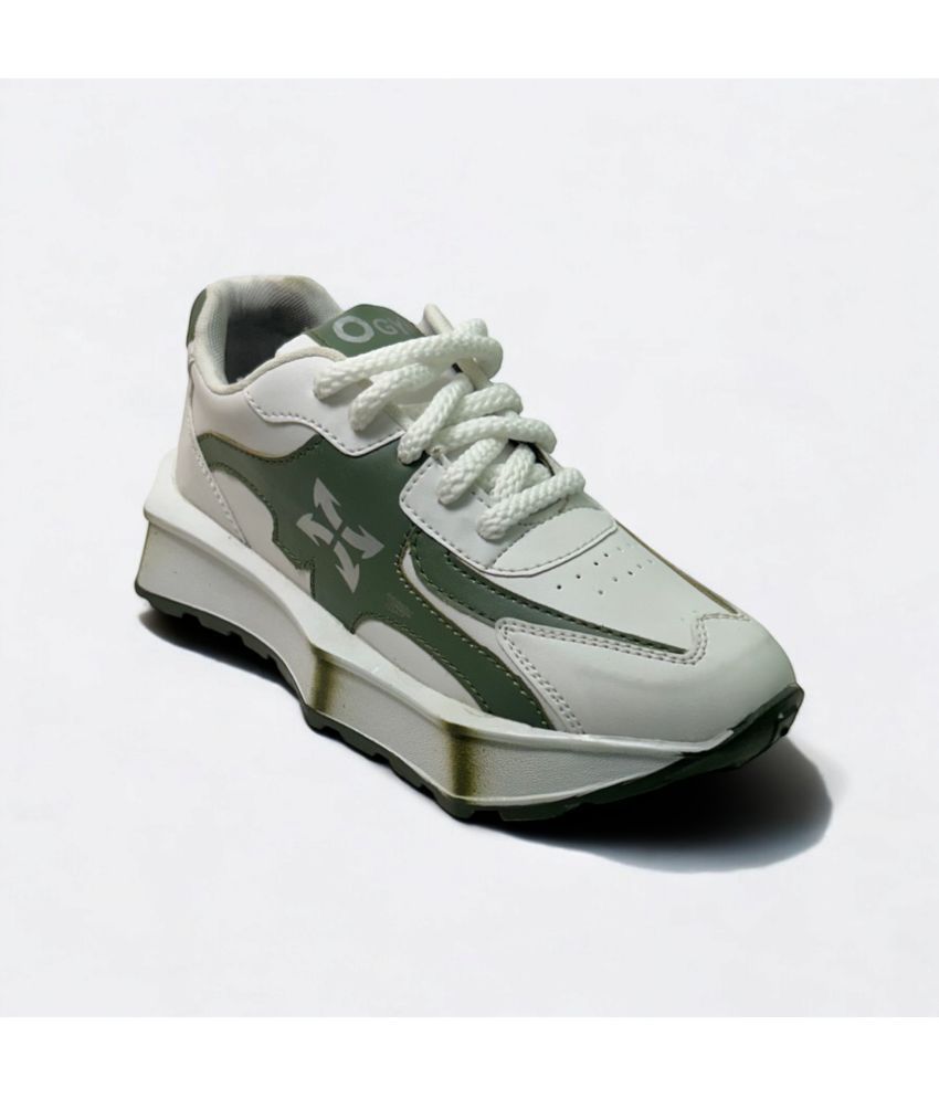     			Akiko URBAN ARROWS Green Men's Sneakers