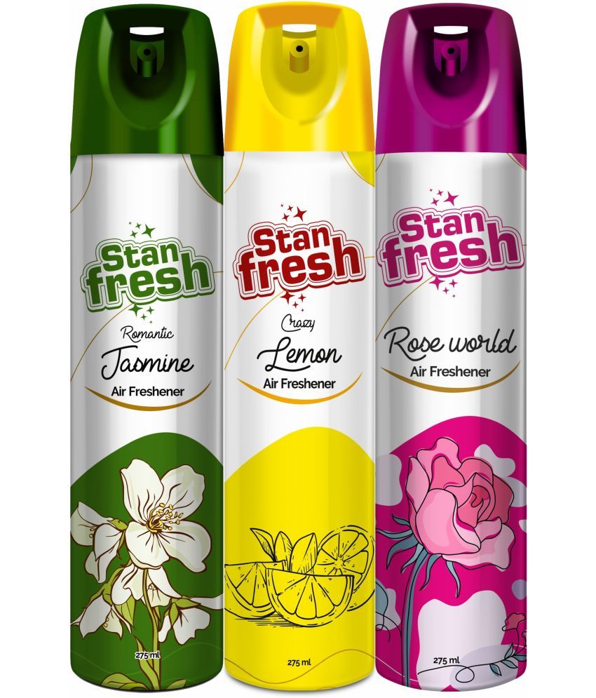     			STANFRESH Room Freshener Touch Spray ( Pack of 3 )