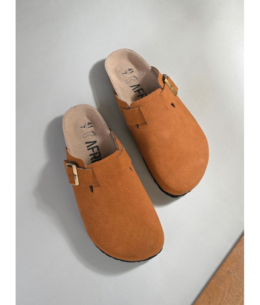     			Afrojack - Tan Men's Sandals